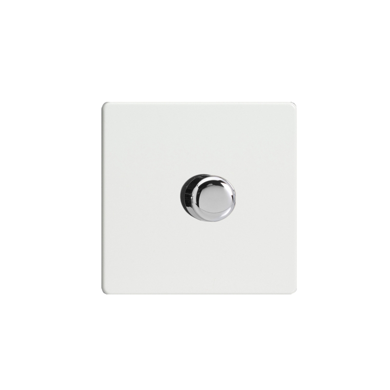 Varilight Screw Less Premium White Dimmer 1G 300W