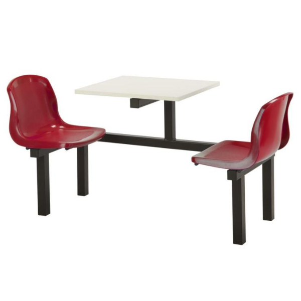 CU90 - 2-Seater Harvey Canteen Unit - Red, White