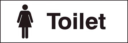 Toilet (with female symbol)