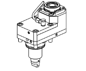 Axial driven tool for internal polygon-making