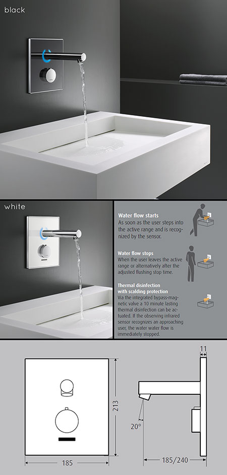 Sensor Automatic Basin Tap (44BB)