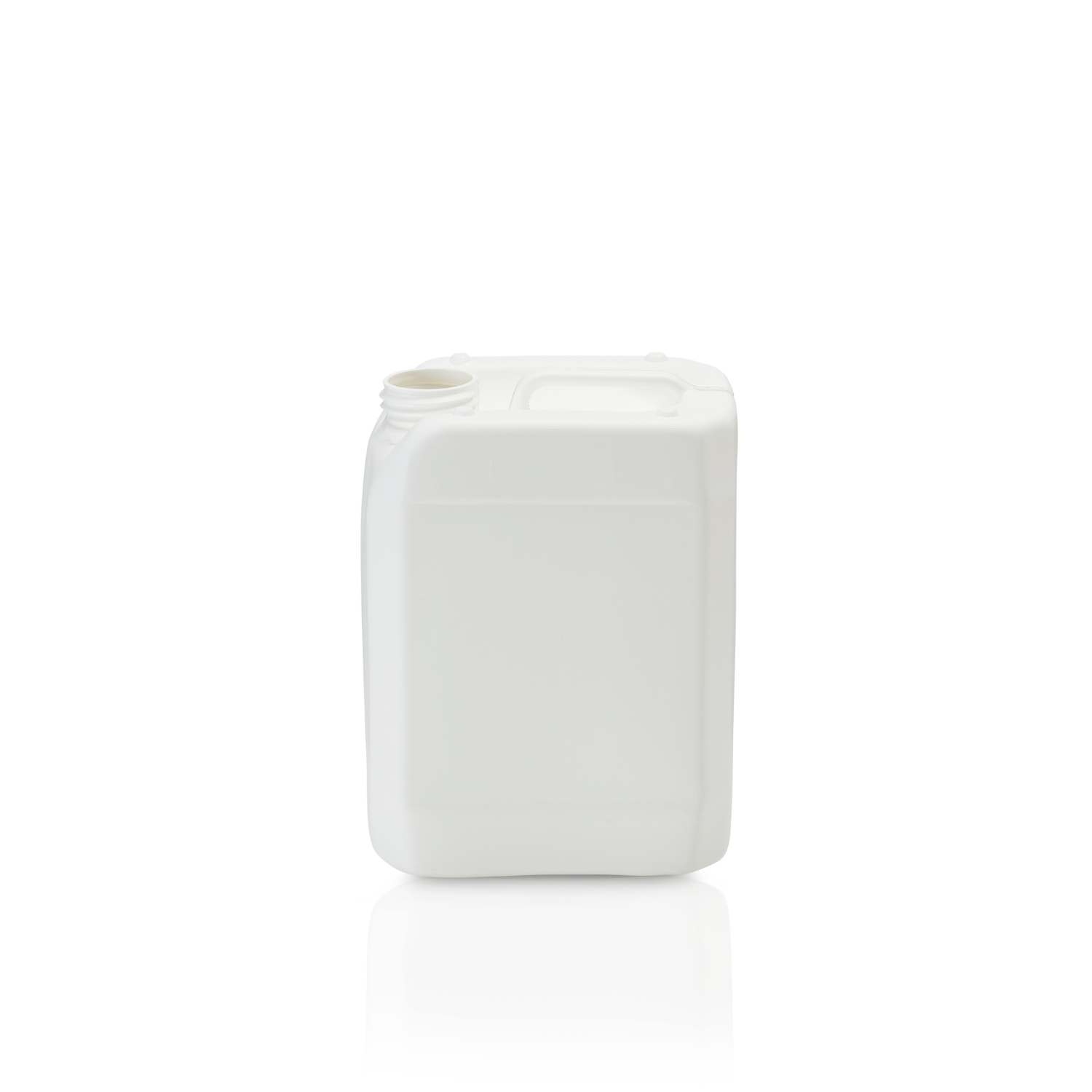 5ltr White HDPE UN Certified Stackable Jerry Can