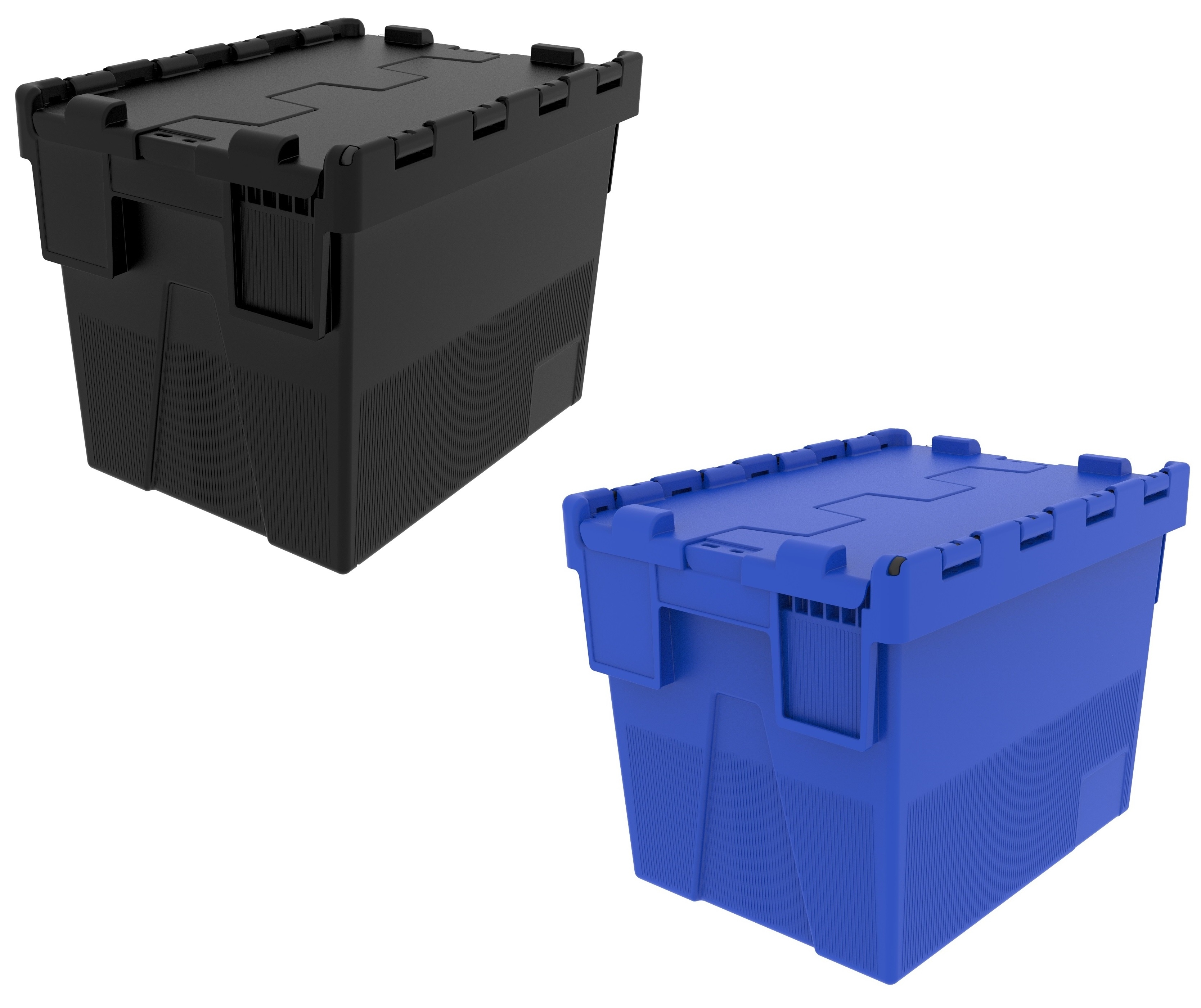 25 Litre 400 x 300 Attached Lid Container