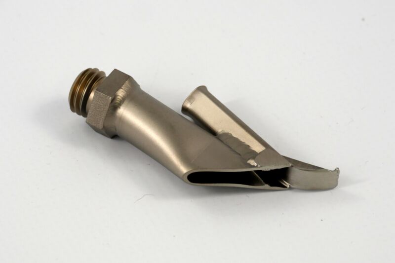 Leister 7mm Triangular Draw Nozzle without Tacking Tip, Screw-fit 106.986
