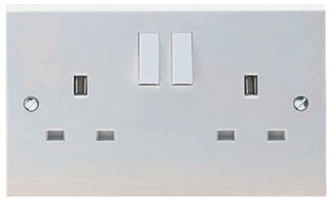 230V 13A Twin Switched Socket
[CX-213SWS/2]