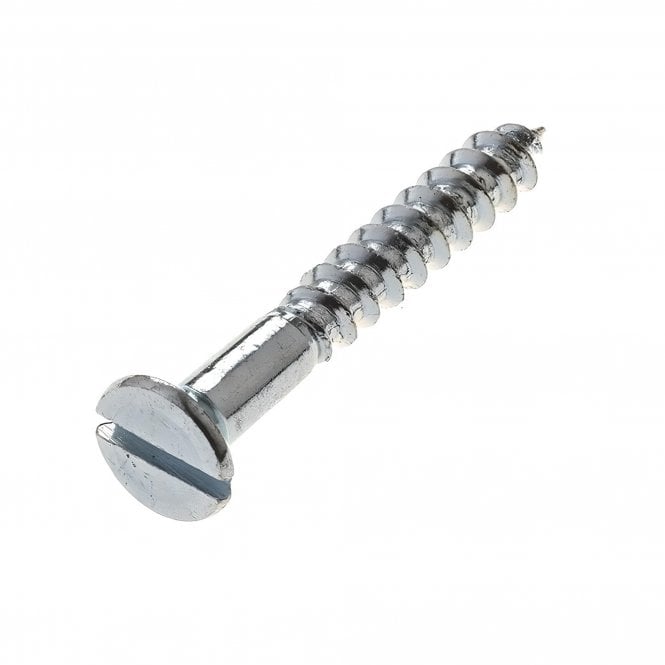 Slotted Csk Woodscrew - Zinc