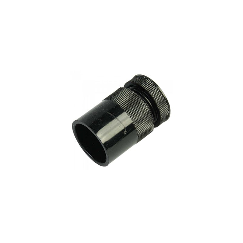 Falcon Trunking 25mm Male Adaptor Black Pack of 100