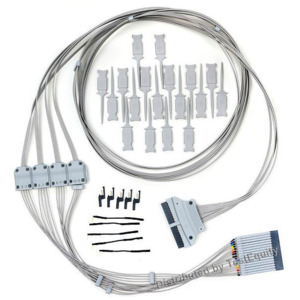 Keysight N2756A MSO Logic Cable Kit, 16 Channel, 100 kOhms, Lead/Grounds/Grabbers