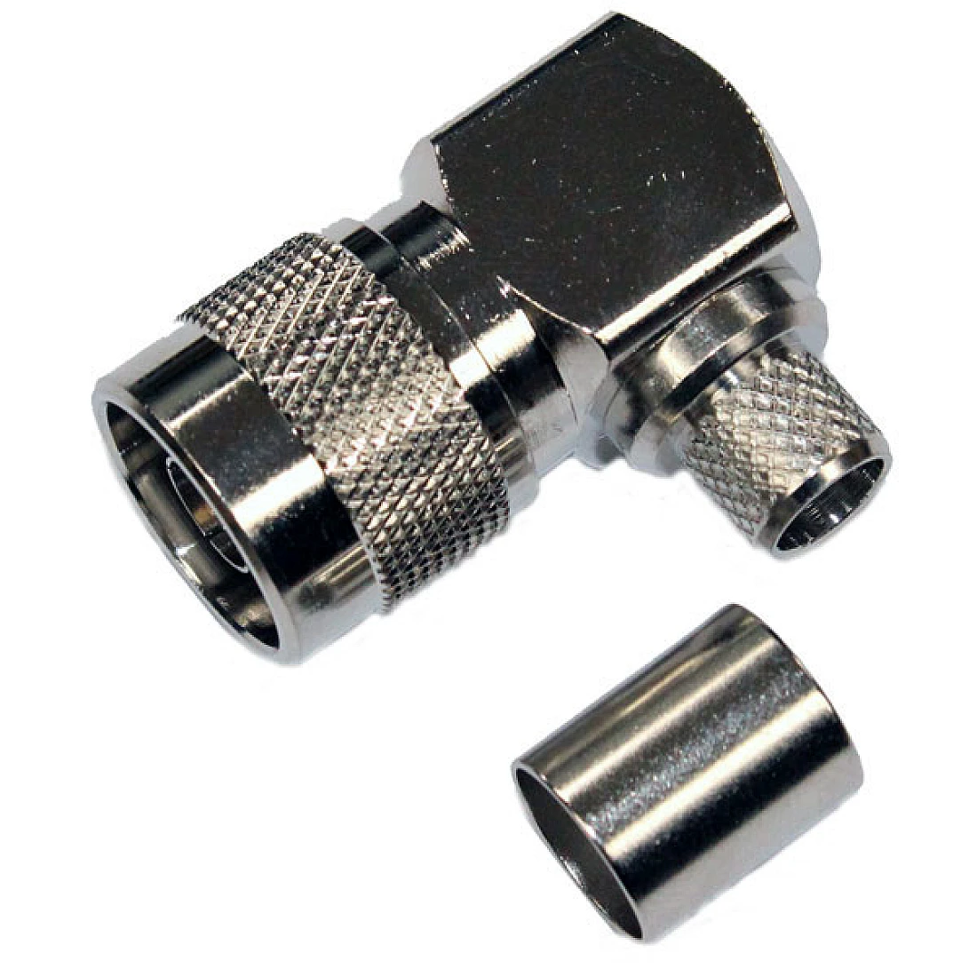 NPRACR400 N Elbow Crimp Plug for LMR400