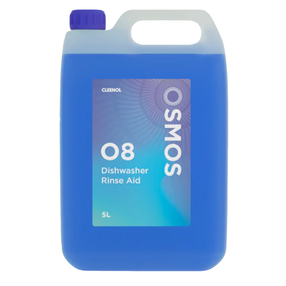 High Quality Osmos Dishwasher Rinse Aid 2 X 5 Litres For Schools