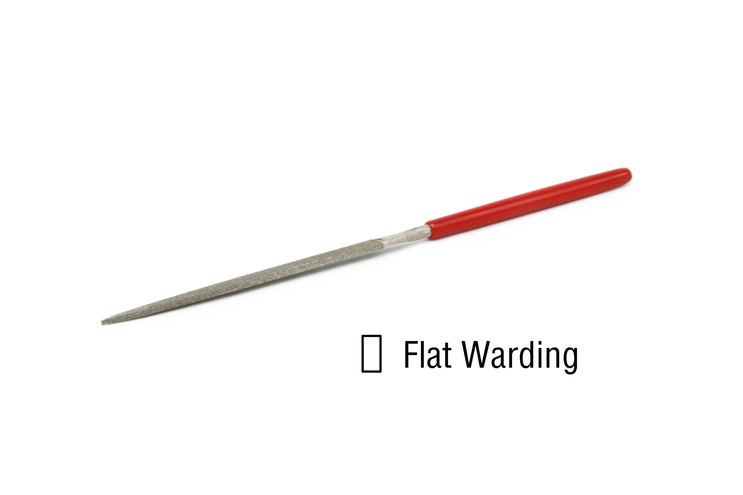 EZE-LAP Needle File Flat Warding  Fine