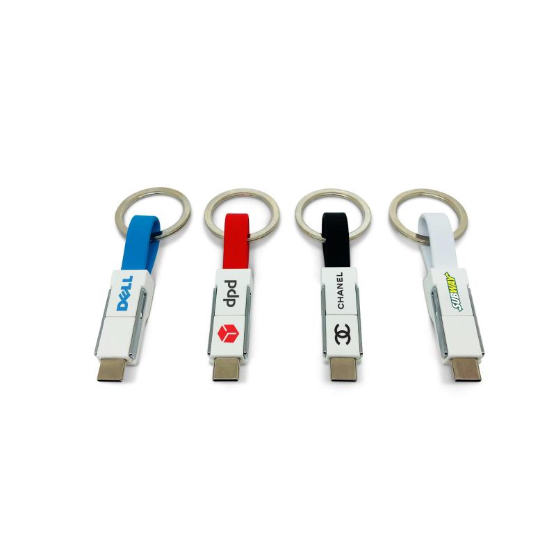 3-in-1 Keyring Charging Cable