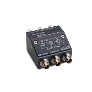 Keysight N1297B Adapter, Banana to Triax, 4-wire Kelvin Connection, B2900 Series