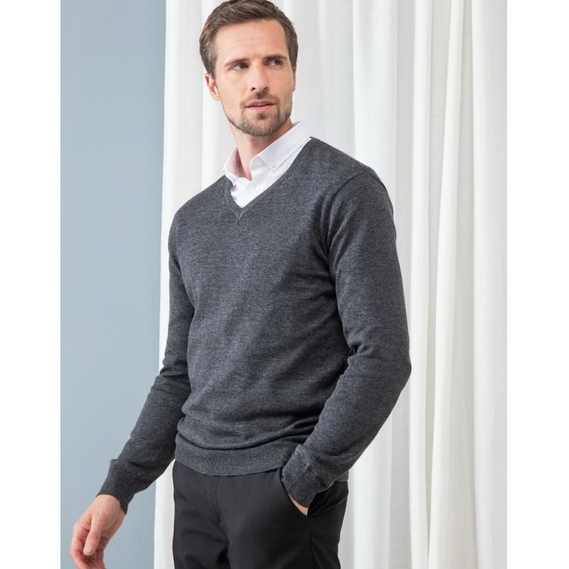 Henbury Lightweight V Neck Jumper