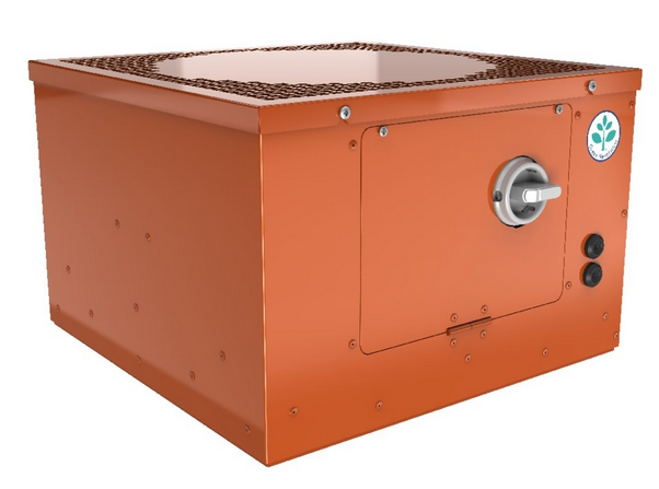 TFC 560 S Sileo Red. Single phase centrifugal fan with potentiometer. 12,800m³/h