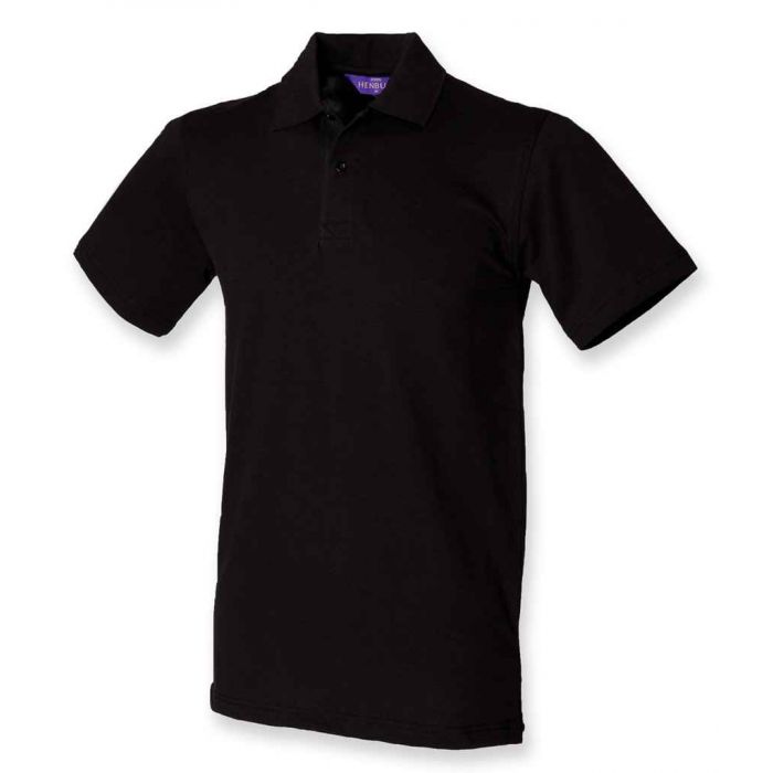 Henbury Unisex Stretch Cotton Piqu� Polo Shirt
