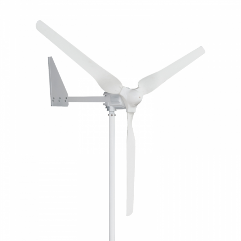 600W 24V Wind Turbine with 3 Blades and tail furling mechanism