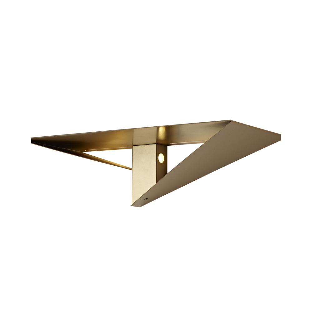 Luxuria Vega Wall Light 2x3W LED 3000K 238lm Gold Painted