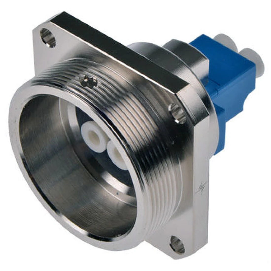 Telegartner J68071A0000 (100007403) LC to LC Multimode Duplex Fibre Optic Adapter, 0.2dB Insertion Loss