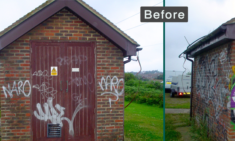 Graffiti &ndash; Removed and Protected