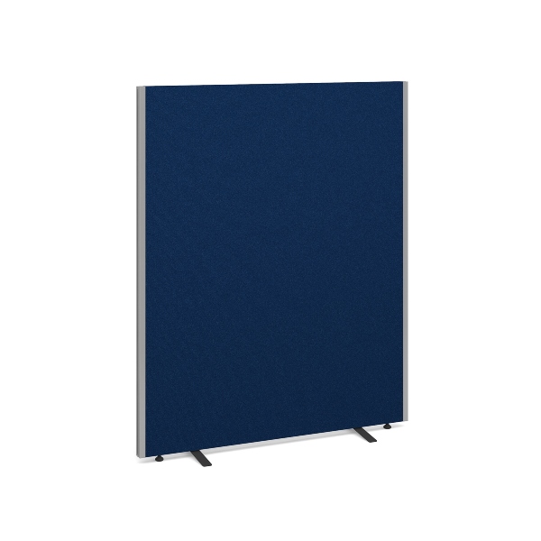 Floor Standing Fabric Screen 1500H x 1200W - Blue