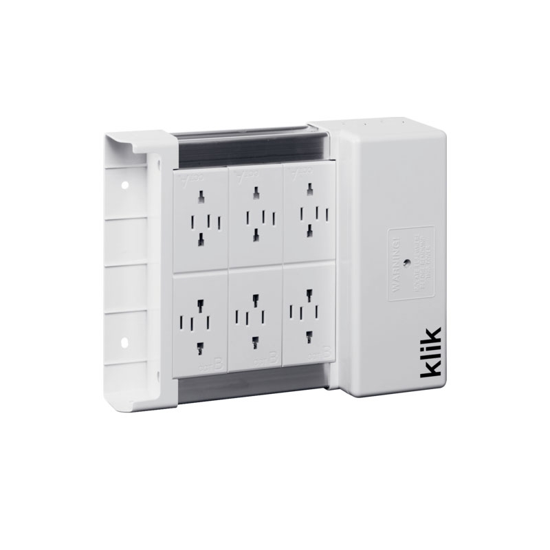 Hager KLDS6 Distribution Unit 6 Socket Outlets