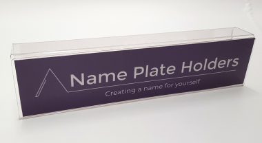 Name Plate Holders for Partitions and Cubicles