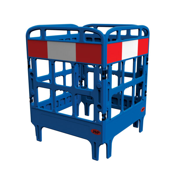 Portagate&#174; 4 Gate Compact Barrier System - Blue