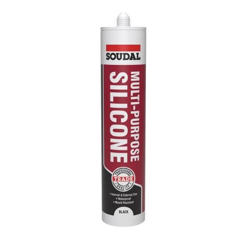 Soudal Multi-Purpose Silicone Black 270ml