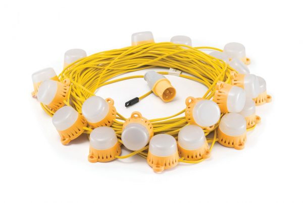 Elite LED Festoon Lights Fully Enclosed 50m 110v LEDKITENC50 For DIYers