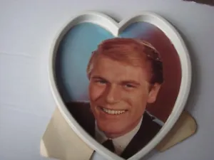 Pop Stars Heart Shaped Rare 165 X 145 Mm Typhoo Tea Card Very Rare 1964