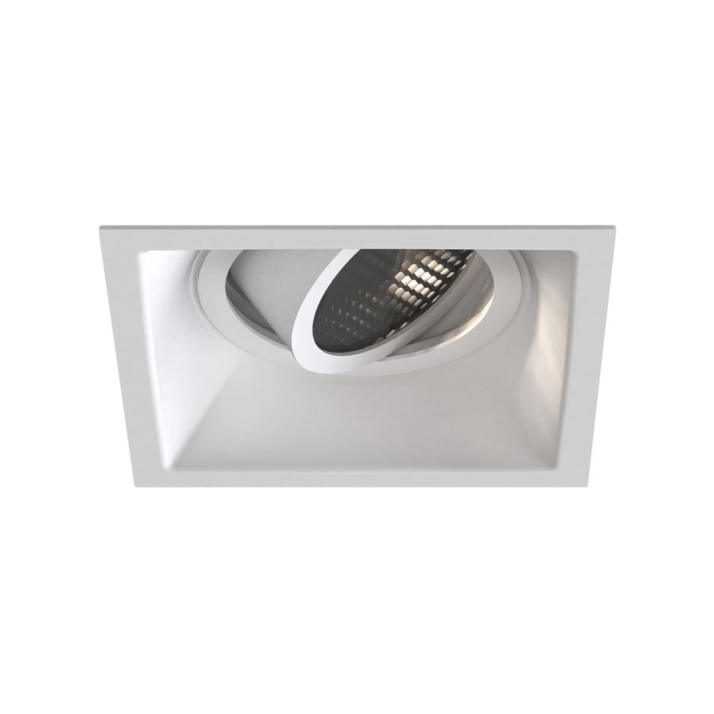 Astro Minima Slimline Square Adjustable Fire Rated Matt White GU10 Downlight