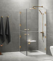 Twin Stable Door Split Shower Enclosure (SD3)