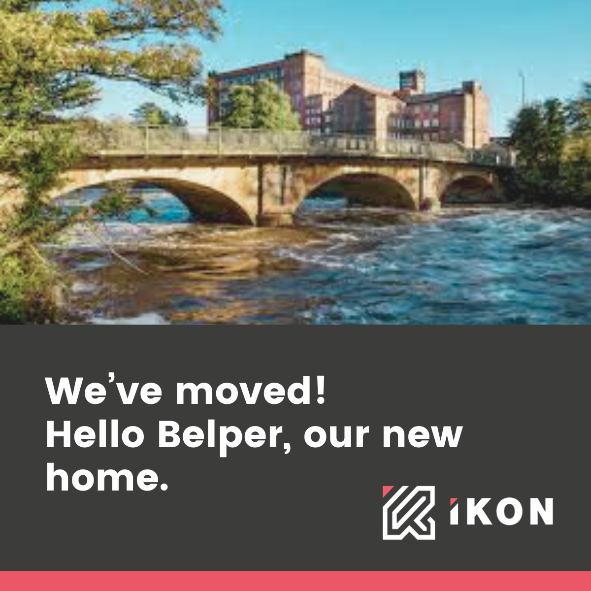 WE’VE MOVED! HELLO BELPER, OUR NEW HOME
