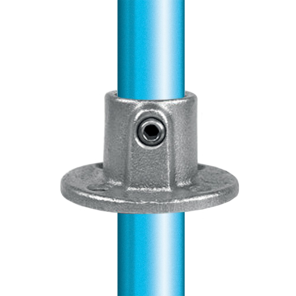 131TC Through Tube Wall Flange - 42.4mm Round Base