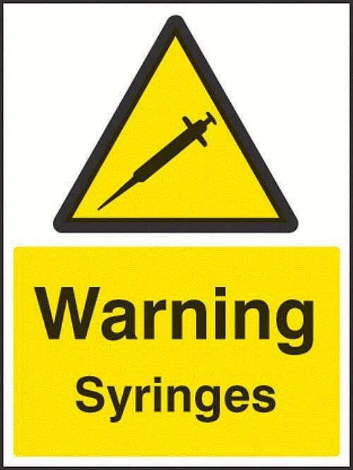 Warning syringes