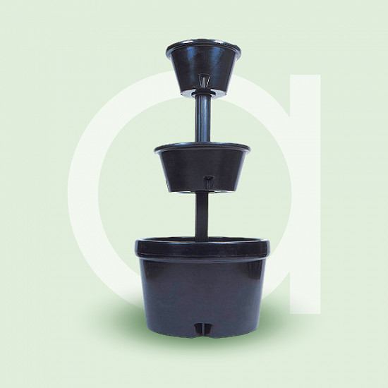 Floral Fountain Planter For Colleges
