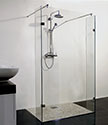 Ocean Walk Through Shower Partition (70J)