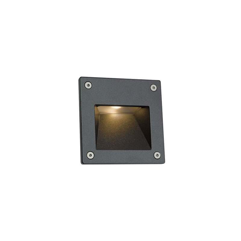 Ansell Camini Square 3W 4000K LED Wall Light