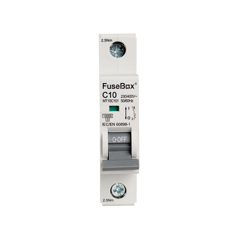 FuseBox MT10C101 MCB 10 Amp C Type 10kA 1 Pole