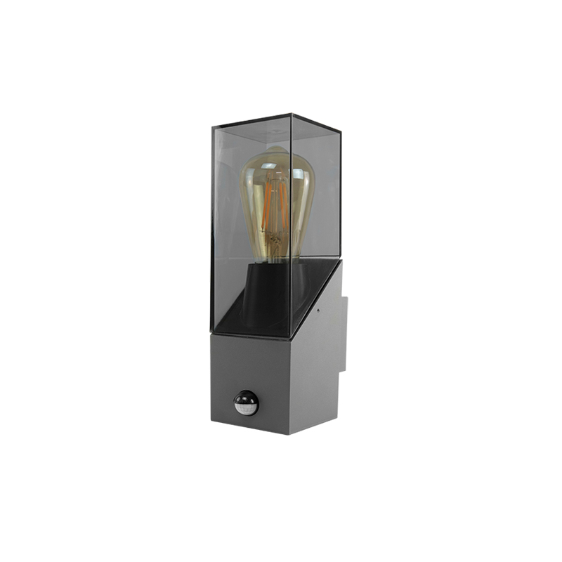 Ovia Avori Outdoor E27 With PIR Wall Light