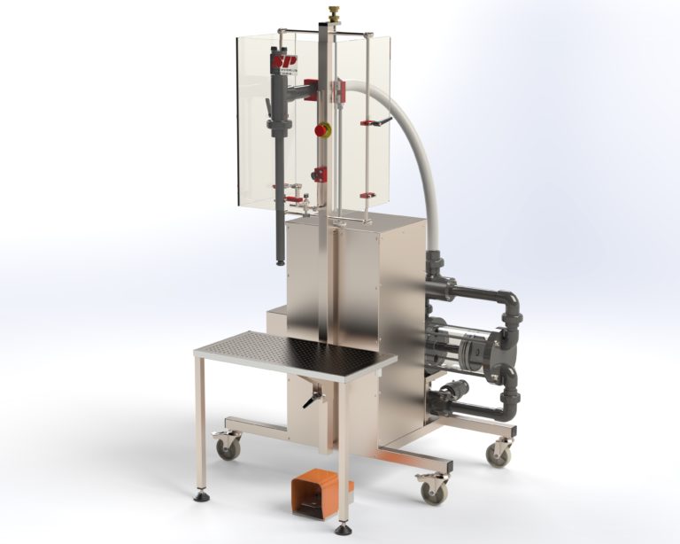Semi-Automatic Filling Equipment for Corrosive Environments