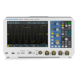 Rohde & Schwarz RTA4K-04M Digital Oscilloscope Package, 4 CH, 200 MHz, Opt RTA-B1 MSO, RTA4000 Series