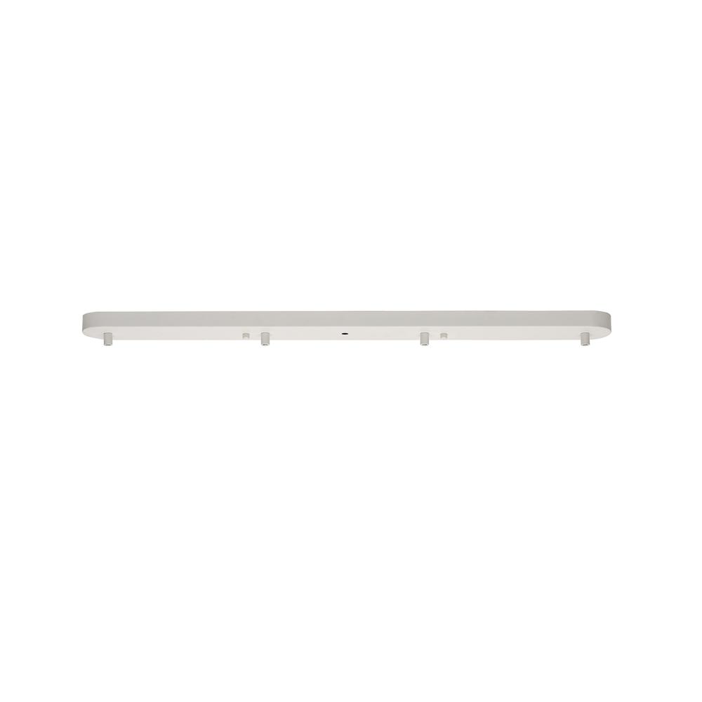 Luxuria Glorelle 4 Hole 800mm White Canopy/Ceiling Rose Kit