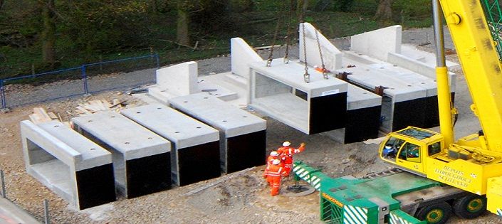 Precast Culvert Headwall Units