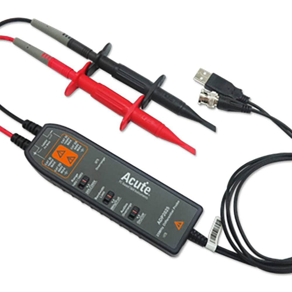 25MHz Differential Probe - USB / 50x / 500x