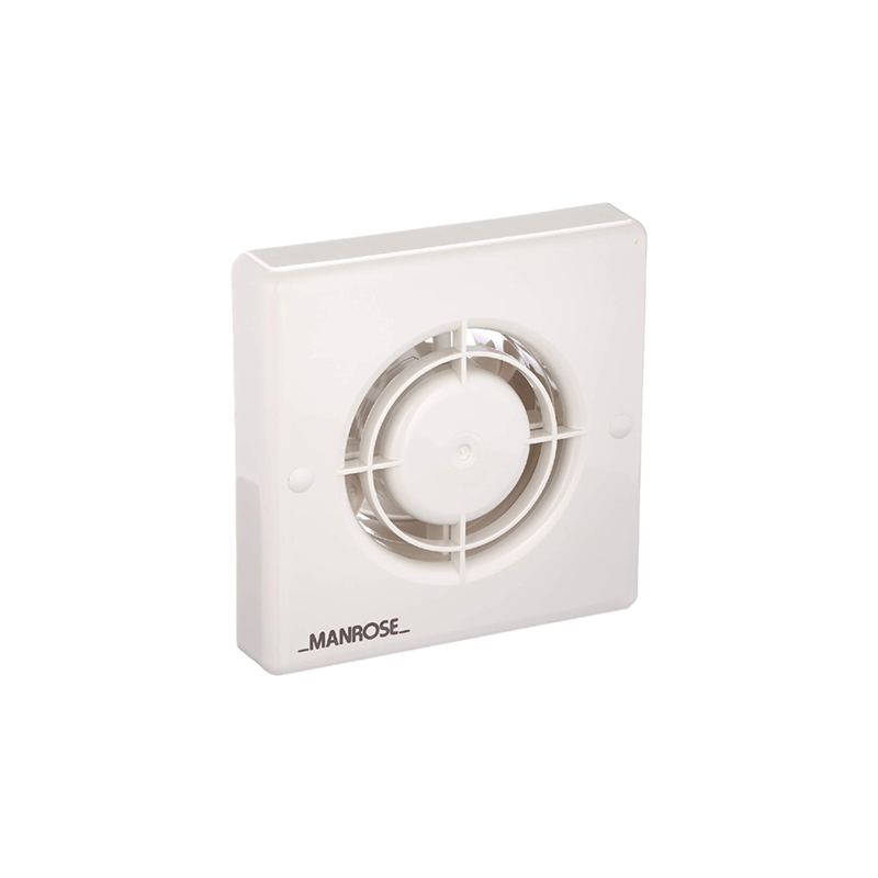 Manrose Bathroom Extractor Fan Humidity 100mm