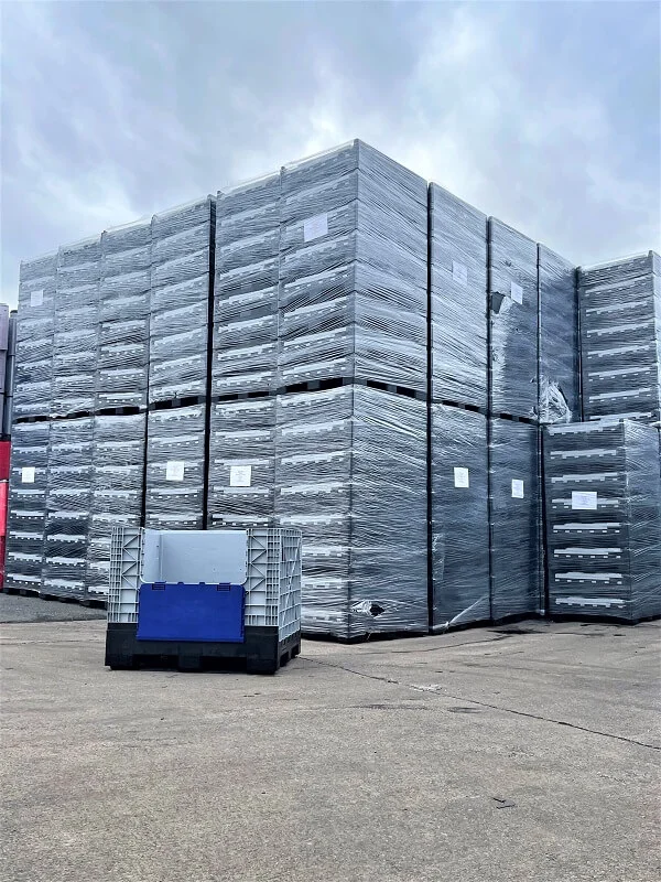 Thousands of Collapsible Plastic Box Pallets &ndash; Ready for Immediate Despatch