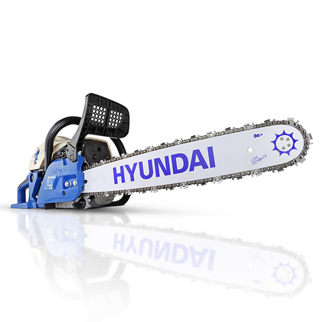 Hyundai HYC6200X 62cc 20�? Petrol Chainsaw, 2-Stroke Easy-Start