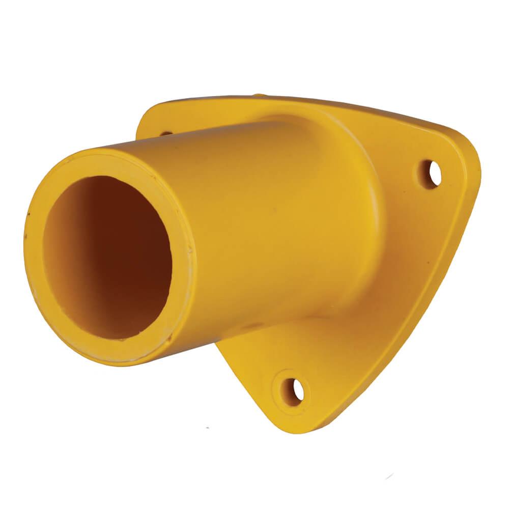 Railing FlangeYellow GRP - To suit 50mm O/D Tube